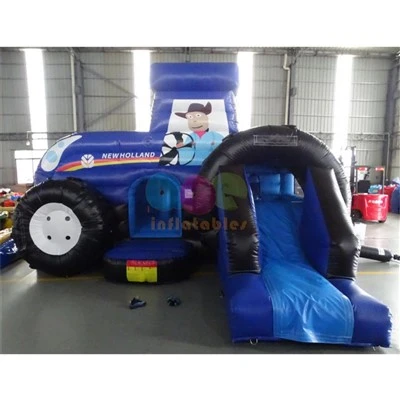New Holland Tractor Bouncy Castle