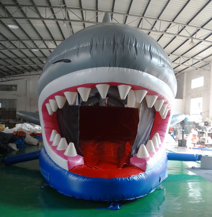 Shark Bouncy Castles Obstacle Courses