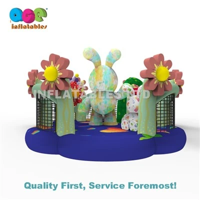 Φουσκωτό Bouncy Κάστρο Rabbit Garden