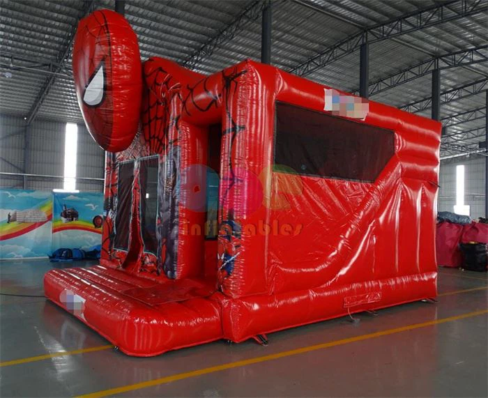 Inflatable Spiderman Slide Bounce House